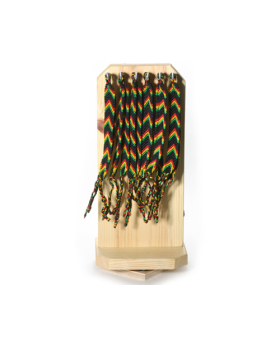 Rasta Woven 1 inch Friendship Bracelet