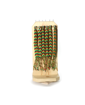 Rasta Woven .5in Friendship Bracelet