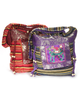 Assorted Indian Design Print Messenger Bag
