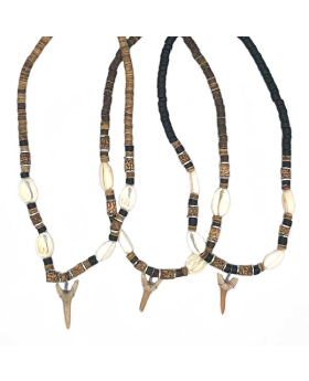 Assorted Shark Tooth Necklace