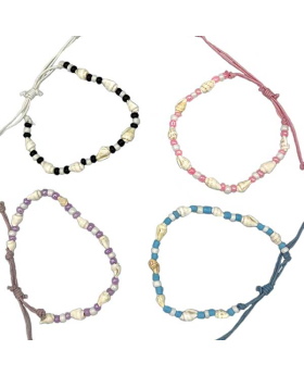 Shell Bracelet with Assorted beads