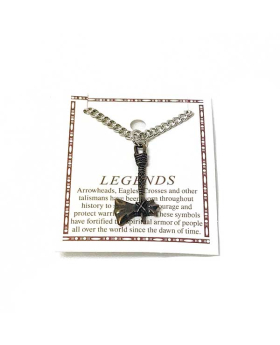 Copper Tomahawk on chain necklace