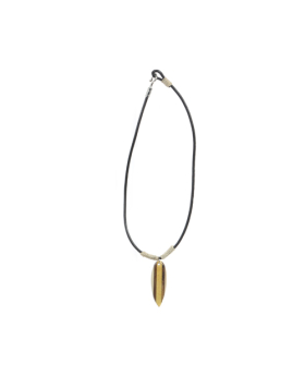 Surfboard Leather Cord Necklace