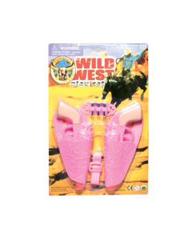 Wild West Pink 2 Gun Set