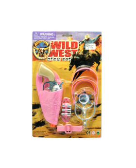 Wild West Pink Gun Playset