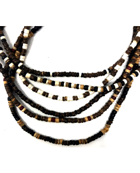 Assorted Coco combination bead Necklace