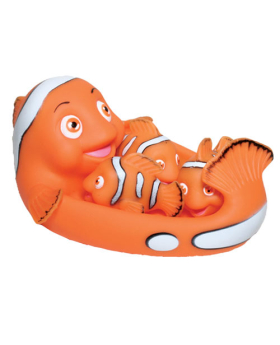 Clown Fish Family Bath Tub Toy