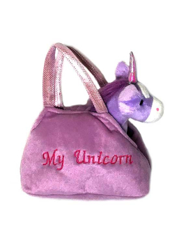 Assorted Plush Unicorn in Purse
