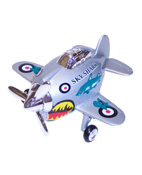 4 Inches Assorted Sky Shark Airplane Vehicle