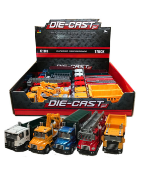 Assorted 6 inch Die Cast Truck Vehicle