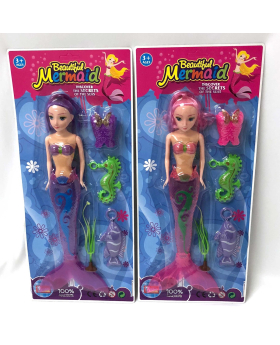 Large 13 inch Mermaid Doll Play Set