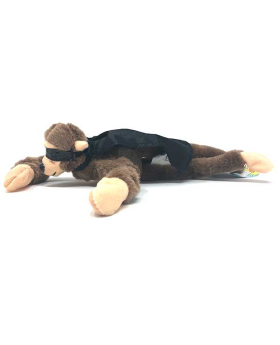 Flying, screaming flingshot monkey