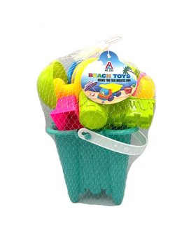 10 piece Beach set assorted neon colors