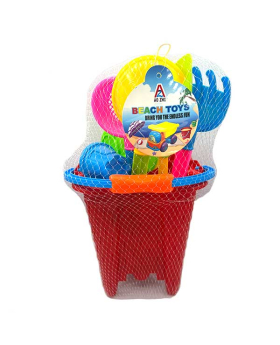 Large 10 piece Beach set assorted neon colors