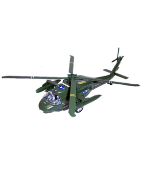 UH-60A Black Hawk Helicopter Military Vehicle