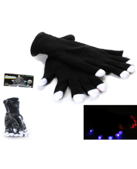 Flashing Finger Tip Gloves