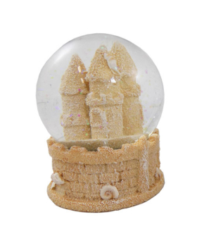 Resin Sand/ Shell Sandcastle 65mm Waterball