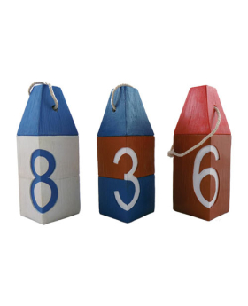 Special Price 3 Asst Resin Buoy Decorations