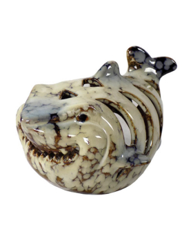 Ceramic Shark Candle Holder