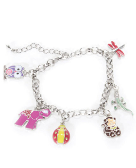 Assorted Animal Charm Bracelet