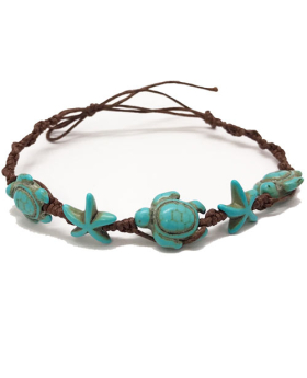 Woven Turq Sealife Bracelet