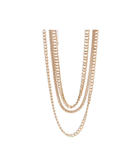 Triple Layer Multi Chain Necklace