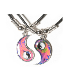 Mood Yin Yang Friendship Necklace