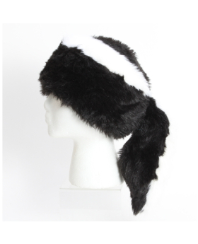 Faux Skunk Fur Hat