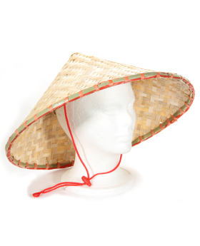 Straw Coolie Hat