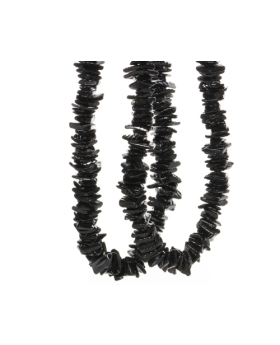 Black Chip Shell Necklace