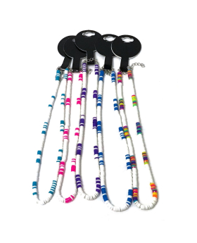 Assorted faux Pukka bead necklace