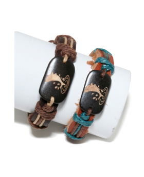 Dolphin Assorted Leather Cord Bracelet