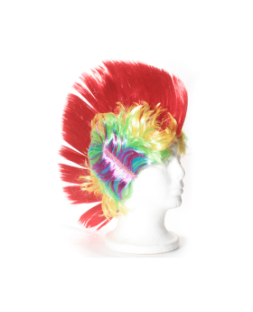Rainbow Mohawk Wig