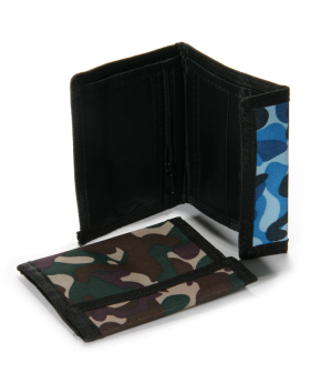 Assorted Camo Velcro Wallet