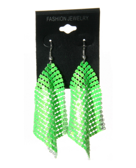 Assorted Neon Mesh Earrings