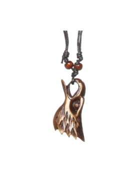 Carved Eagle Necklace