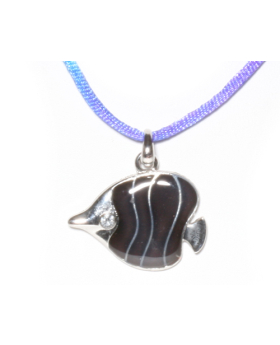 Mood Fish on Assorted Cord Necklace
