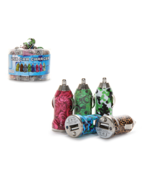 Assorted Print USB Car Charger