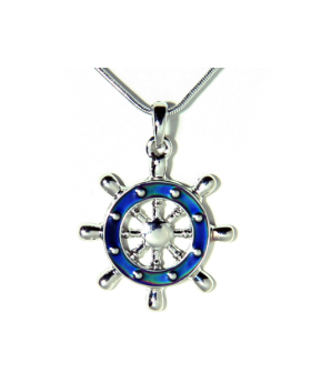 Ships Helm Mood Necklace