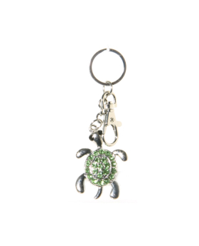 Assorted Turtle with Rhinestones Necklace