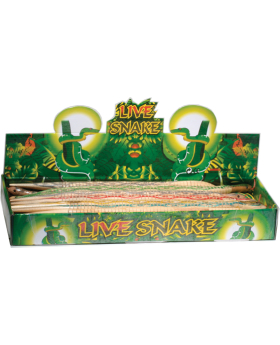 28 inch  Movable Wood Snake