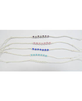 Assorted Good Fortune Cat's Eye Dolphin Anklet