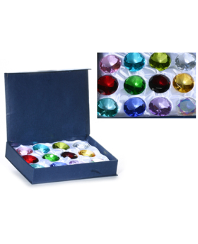 4.5cm Assorted Diamond Paperweight