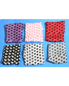 Assorted heart Design Scarf