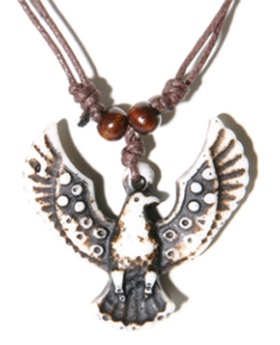 Carved Eagle Necklace
