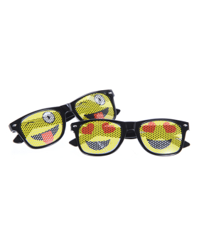 Assorted Emoji Lens Wayfarer Sunglasses