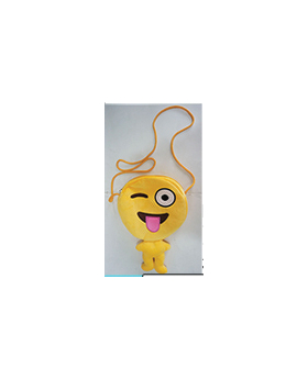 Assorted Emoji with Body Plush Purse