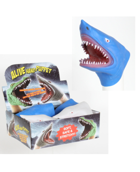 Asst Shark Hand Puppet