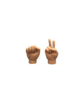 Hand Shaped Finger Puppet