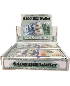 100 Dollar Bill Folding Wallet
